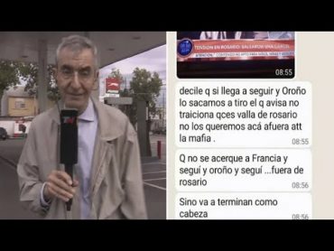 Amenaza narco a Nelson Castro en medio de una cobertura en Rosario: “Vas a terminar como Cabezas”