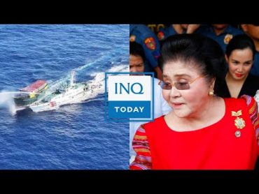 4 PH crew hurt by China Coast Guard’s water cannon attack; Imelda Marcos hospitalized  INQToday