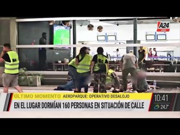 ✋ Aeroparque Jorge Newbery: operativo desalojo