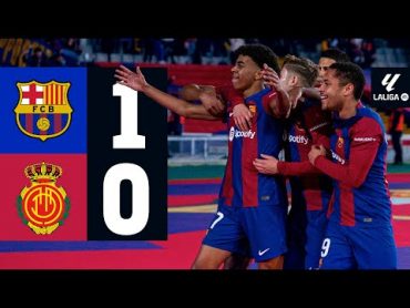 FC BARCELONA 1 vs 0 MALLORCA  LALIGA 2023/24 MD28