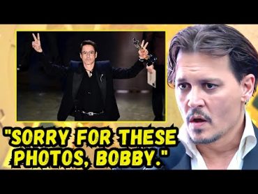 Johnny Depp REACTED to Robert Downey Jr. winning his first Oscar in 2024 for Oppenheimer