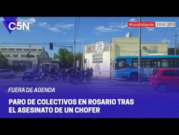 FUERA DE AGENDA  ROSARIO: ASESINARON a un CHOFER de COLECTIVO