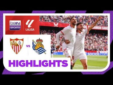 Sevilla 32 Real Sociedad  LaLiga 23/24 Match Highlights