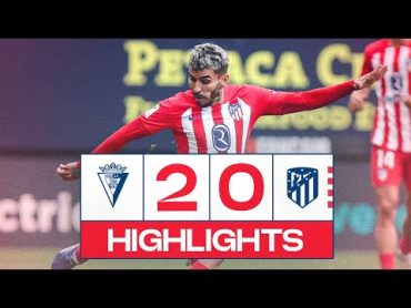 HIGHLIGHTS  Cádiz 20 Atlético de Madrid