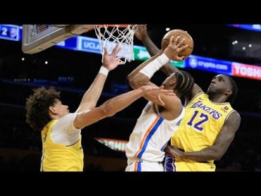 Oklahoma City Thunder vs Los Angeles Lakers  Full Game Highlights  March 4, 2024 NBA Season