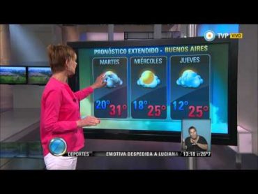 Visión 7  Pronóstico extendido para Buenos Aires