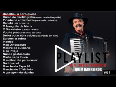 Quim Barreiros  Playlist As melhores (Full album)