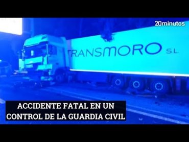 ACCIDENTE FATAL en un control de LA GUARDIA CIVIL en SEVILLA