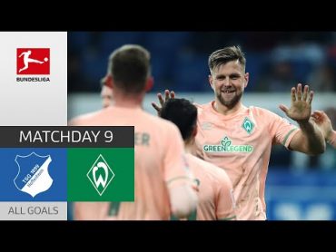 Füllkrug with the late decider!  TSG Hoffenheim  Werder Bremen 12  All Goals  MD 9  Bundesliga