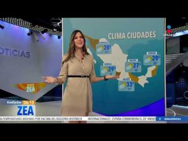 Pronóstico del tiempo 11 de marzo de 2024  Noticias con Francisco Zea