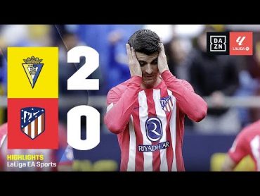 L&39;Atletico BATTUTO prima dell&39;Inter: CadiceAtletico Madrid 20  LaLiga  DAZN Highlights