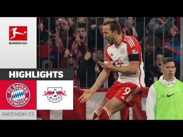 LastMinute Hero Harry Kane!!  FC Bayern München  RB Leipzig 21  Highlights  MD 23 – Bundesliga