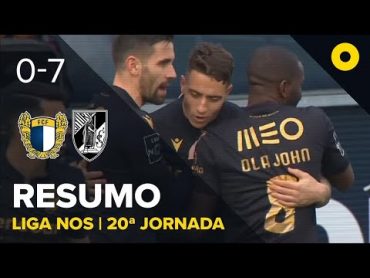 Famalicão 07 Vitória SC  Resumo  SPORT TV