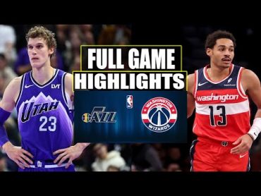 Utah Jazz vs Washington Wizards FULL Game Highlights  March 4  2024 NBA Season