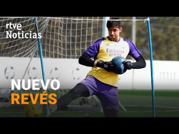 REAL MADRID: THIBAUT COURTOIS se LESIONA del MENISCO de la RODILLA DERECHA  RTVE Noticias