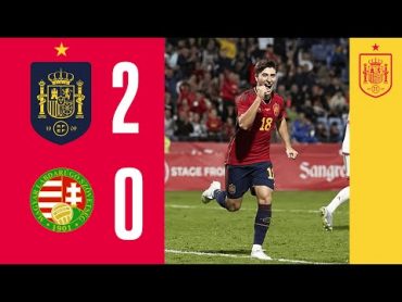 RESUMEN  España 20 Hungría  Cuarta jornada clasificación Europeo sub21 2025  🔴 SEFUTBOL