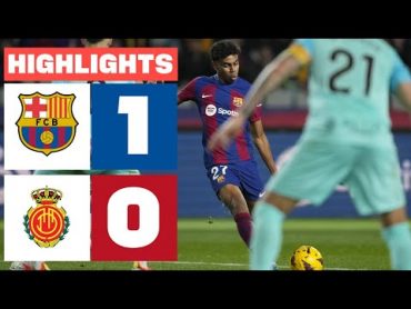 FC BARCELONA 1  0 RCD MALLORCA  RESUMEN LALIGA EA SPORTS