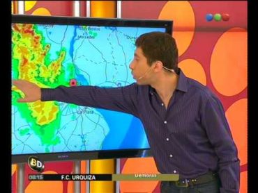 El clima hoy  Telefe Noticias