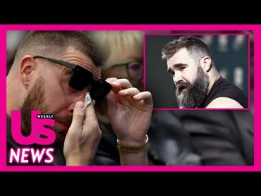 Travis Kelce Cries During Jason Kelce Emotional NFL Retirement Speech