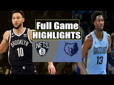 Brooklyn Nets vs Memphis Grizzlies FULL GAME Highlights  Feb 26  2024 NBA Season