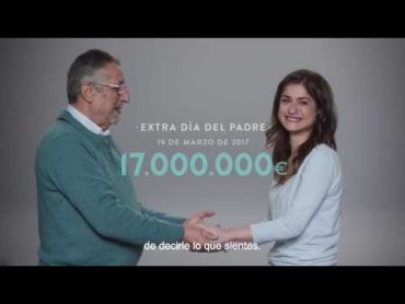 Extra Día del Padre de la ONCE   Y tú, ¿cómo le dirías lo que sientes?