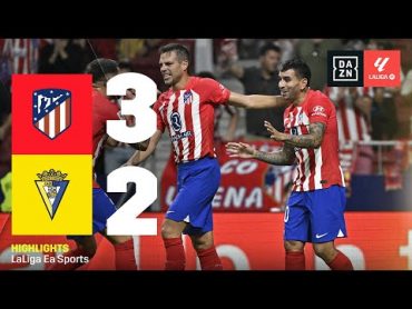 CORREA SALVA L&39;ATLETICO: Atletico MadridCadice 32  LaLiga  DAZN Highlights