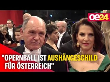 "Opernball ist Aushängeschild für Österreich"  Edtstadler und Sobotka am Red Carpet