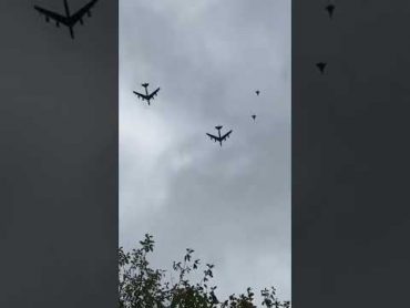 US B52s over Stockholm Sweden recently  UNITED STATE OF AMERICA