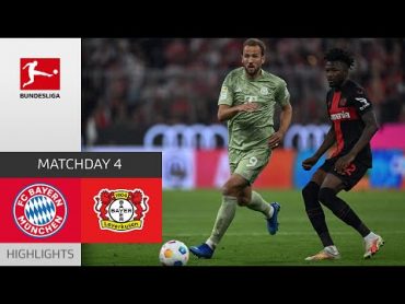 This Match had Everything!  FC Bayern München  Bayer 04 Leverkusen 22  MD 4 – Bundesliga 2023/24