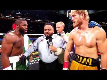 Floyd Mayweather (USA) vs Logan Paul (USA)  BOXING fight, HD