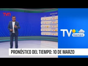 Pronóstico del tiempo: Domingo 10 de marzo 2024  TV Tiempo