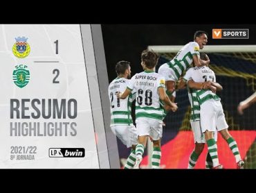 Highlights  Resumo: FC Arouca 12 Sporting (Liga 21/22 8)