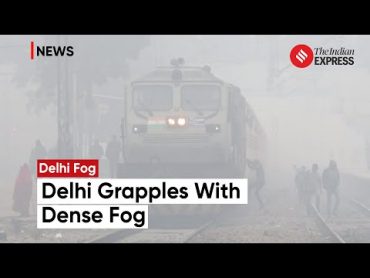 Delhi Weather: Dense Fog Causes Travel Delays; Red Alert Issued, Flights and Trains Delayed