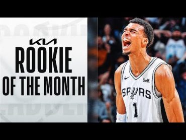 Victor Wembanyama&39;s February Highlights  Kia NBA Western Conference Rookie of the Month KiaROTM