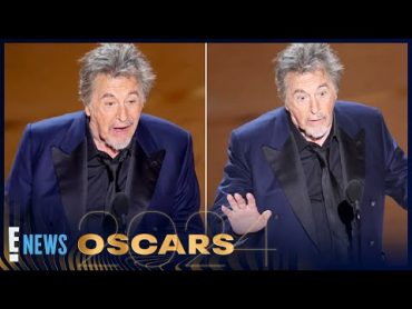 Al Pacino&39;s AWKWARD Best Picture Announcement Divides the Internet  2024 Oscars