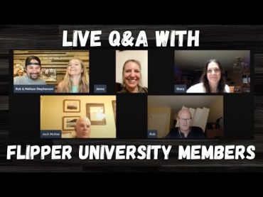 Live Q & A Growing Your Flipping Side Hustle! Flipper University CLOSING For 2024!