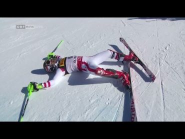 St. Moritz 2017 Slalom: GOLD LAUF MARCEL HIRSCHER!  SKI WM HERREN 1. PLATZ 19.2.2017