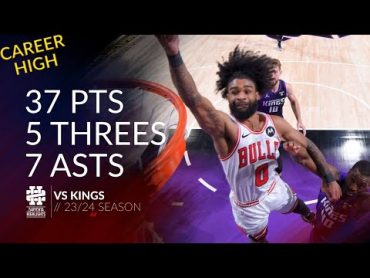 Coby White drops careerbest 37 points vs. Kings