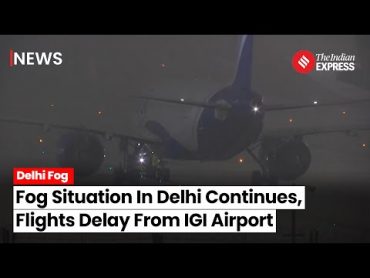 Delhi Weather: Chilling Cold, Fog Situation Continues To Delay Flights At Delhi Airport  Cold Wave