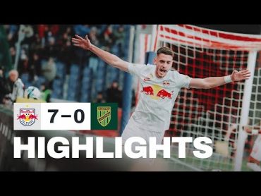 Fulminantes Torspektakel: Salzburg  Lustenau  Highlights  20. Spieltag, ADMIRAL Bundesliga 23/24