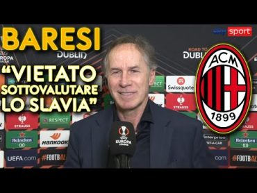 MilanSlavia Praga in Europa League, Baresi: "Vietato sottovalutarli"