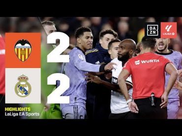 Succede di tutto al Mestalla! ValenciaReal Madrid 22  LaLiga  DAZN Highlights