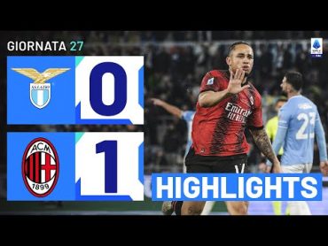 LAZIOMILAN 01  HIGHLIGHTS  27ª GIORNATA  SERIE A TIM 2023/24