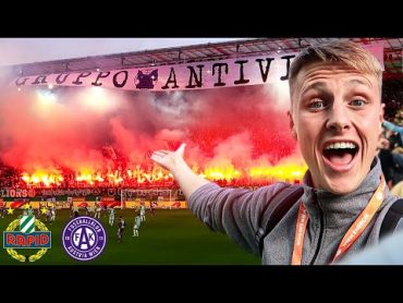 CRAZY Ultras Experience At The VIENNA DERBY!  Rapid Wien vs Austria Wien