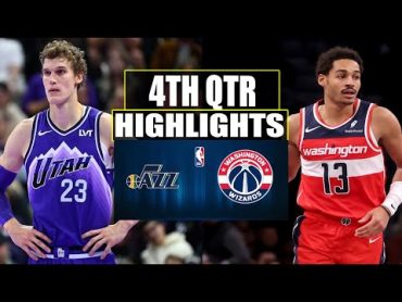 Utah Jazz vs Washington Wizards 4TH QTR Game Highlights  March 4  2024 NBA Season