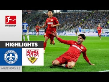 Stuttgart Defends 3rd Place  Darmstadt  Stuttgart 12  Highlights  MD 22 – Bundesliga 23/24