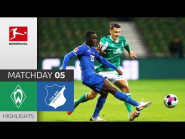 SV Werder Bremen  TSG Hoffenheim  11  Highlights  Matchday 5 – Bundesliga 2020/21