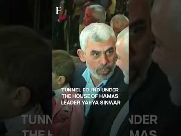 Watch: Deep Tunnels Run Under Hamas Leader Yahya Sinwar’s Home  Subscribe to Firstpost