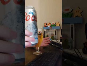 Irish guy drinks...COORS (not birra moretti) beer review usa ireland shorts funny elvis