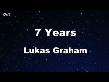 7 Years  Lukas Graham Karaoke 【With Guide Melody】 Instrumental